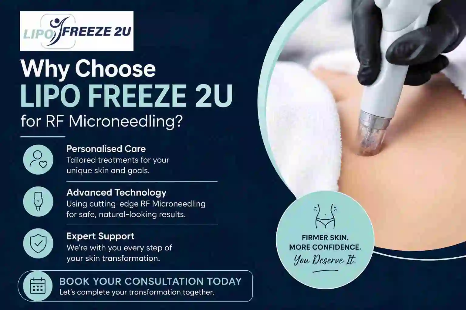 Why Choose LIPO FREEZE 2U for RF Microneedling Wincanton?