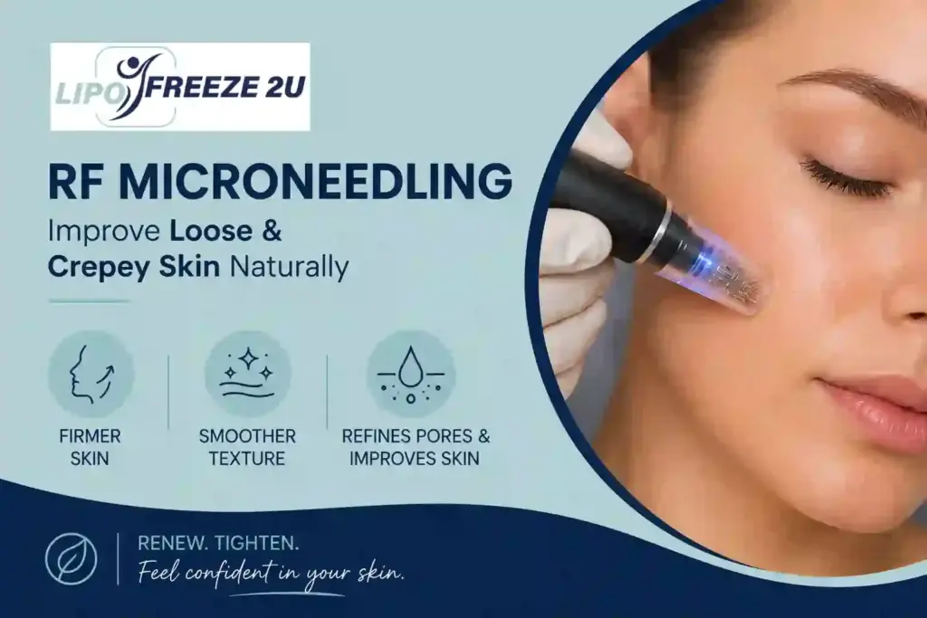 Can RF Microneedling Help Improve Loose and Crepey Skin Wincanton?